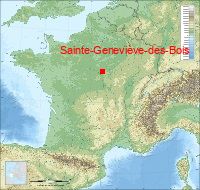 localisation mairie de Sainte-Geneviève-des-Bois