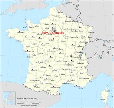 Carte de Sully-la-Chapelle