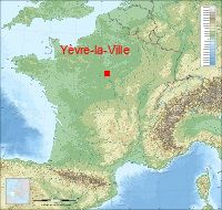 localisation mairie de Yèvre-la-Ville