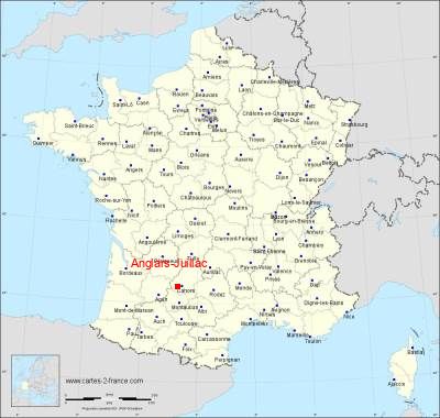Carte de Anglars-Juillac