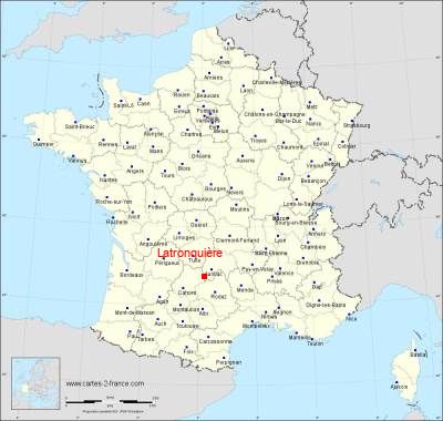 Carte de Latronquière
