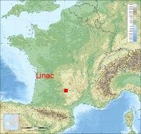localisation mairie de Linac