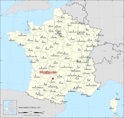 Carte de Montfaucon