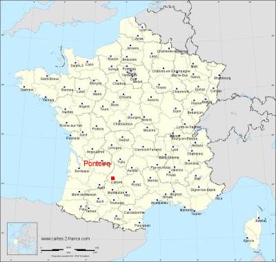 Carte de Pontcirq