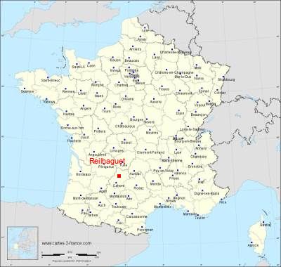 Carte de Reilhaguet