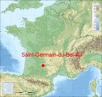 localisation mairie de Saint-Germain-du-Bel-Air