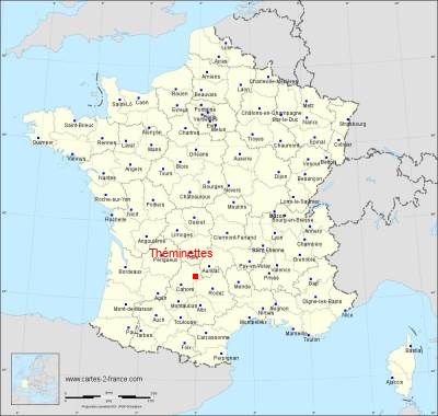 Carte de Théminettes
