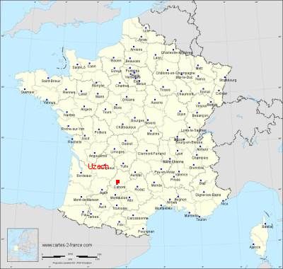 Carte de Uzech