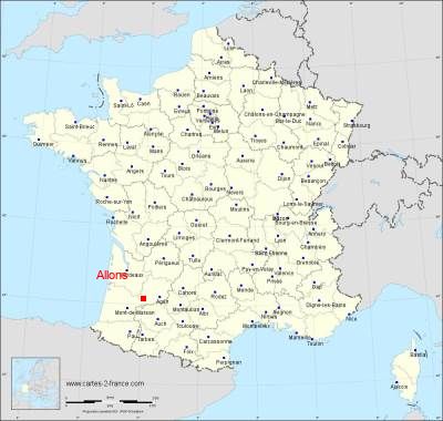 Carte de Allons