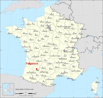Carte de Frégimont