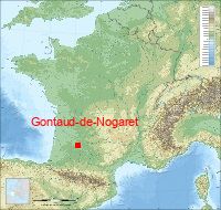 localisation mairie de Gontaud-de-Nogaret