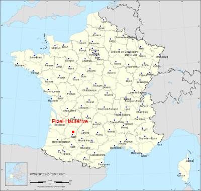 Carte de Pinel-Hauterive