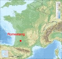 localisation mairie de Romestaing