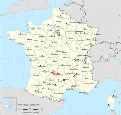 Carte de Tieule