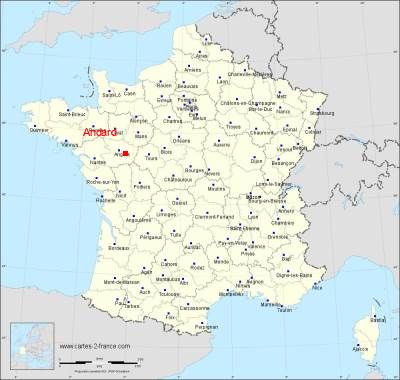 Carte de Andard