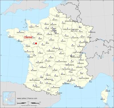 Carte de Corné