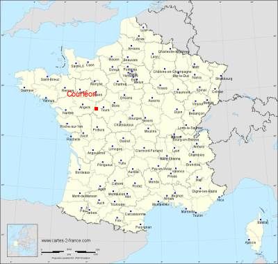 Carte de Courléon