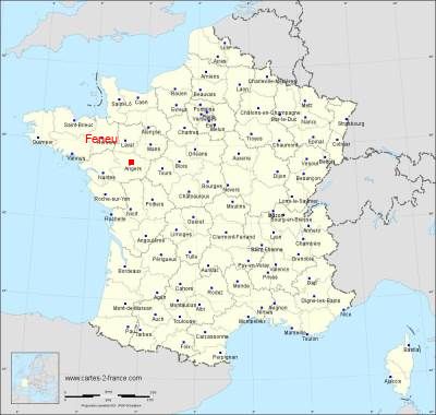 Carte de Feneu