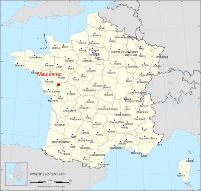 Carte de Maulévrier