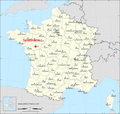 Carte de Savennières