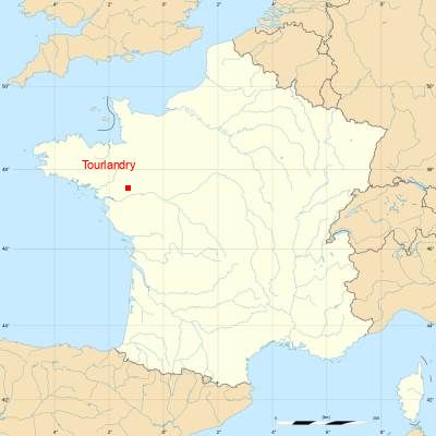 Fond de carte avec Tourlandry