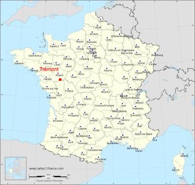 Carte de Trémont
