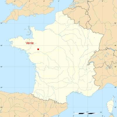 Fond de carte avec Verrie