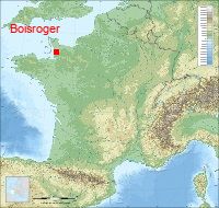localisation mairie de Boisroger