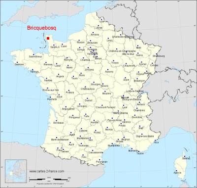 Carte de Bricquebosq