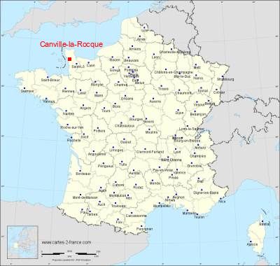 Carte de Canville-la-Rocque