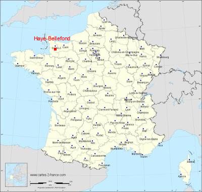 Carte de Haye-Bellefond