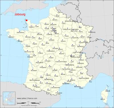 Carte de Jobourg