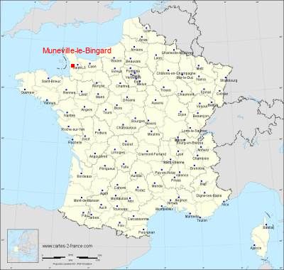 Carte de Muneville-le-Bingard