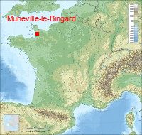 localisation mairie de Muneville-le-Bingard
