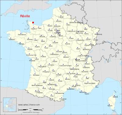 Carte de Réville