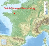 localisation mairie de Saint-Clément-Rancoudray