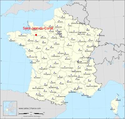 Carte de Saint-Jean-du-Corail
