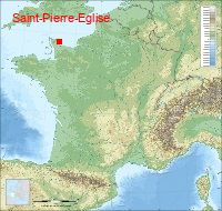 localisation mairie de Saint-Pierre-Eglise
