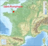 localisation mairie de Saint-Romphaire