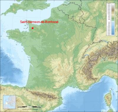 Carte de Saint-Samson-de-Bonfossé