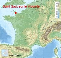 localisation mairie de Saint-Sauveur-le-Vicomte
