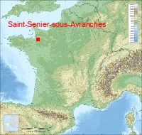 localisation mairie de Saint-Senier-sous-Avranches