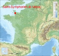 localisation mairie de Saint-Symphorien-le-Valois