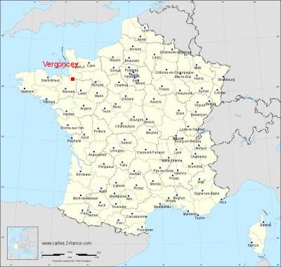 Carte de Vergoncey