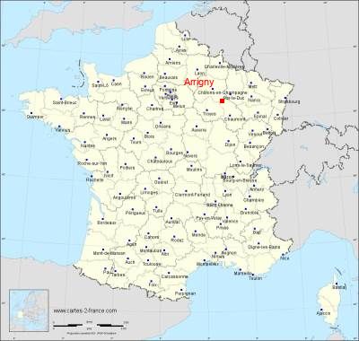 Carte de Arrigny