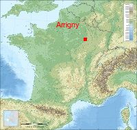 localisation mairie de Arrigny
