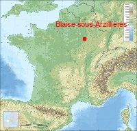 localisation mairie de Blaise-sous-Arzillières