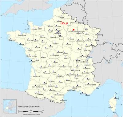 Carte de Bouy
