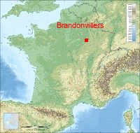 localisation mairie de Brandonvillers