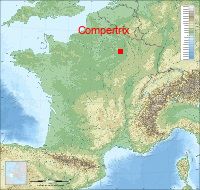 localisation mairie de Compertrix